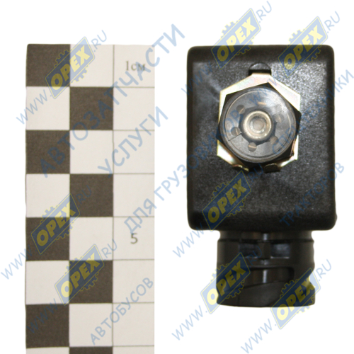 КЭМ10-11 Клапан электромагнитный 24В, L=85; байонетный разъем, с 1отв.под сборку в блок Объединение Родина1